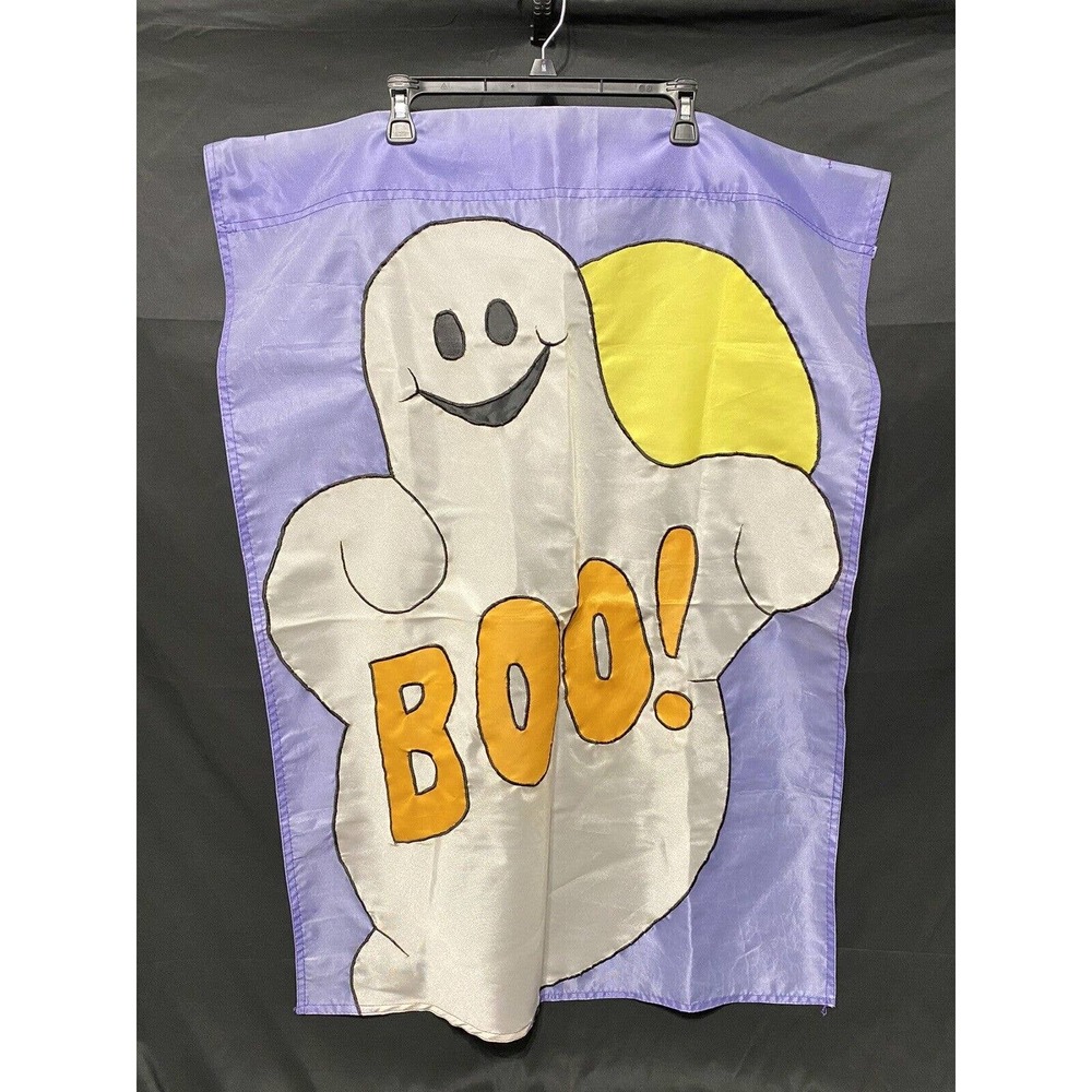 Halloween Ghost Boo Garden Flag Yard‎ Banner Halloween 39x27